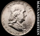1960-D Silver Franklin Half Dollar - Choice G Brilliant Unc++++  Lustrous  #i145