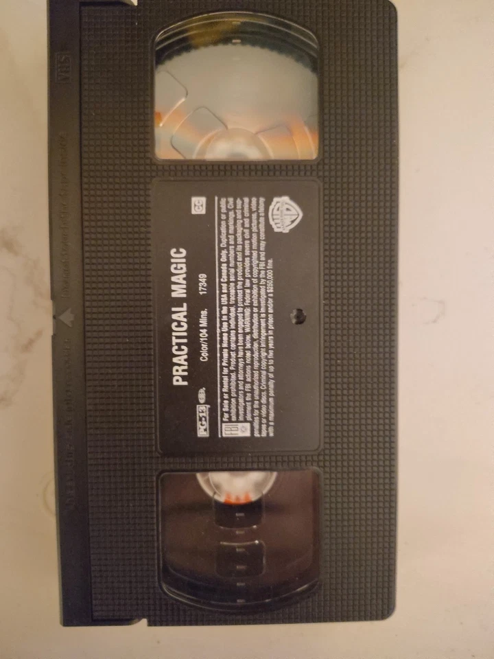 PRACTICAL MAGIC (VHS, 1998) Tested Works Sandra Bullock Nicole Kidman Witches - Image 3 of 3