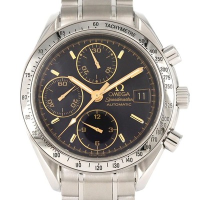 Authentic [Unserviced - Value Price] Omega Speedmaster Date 3513.54 Stainles...