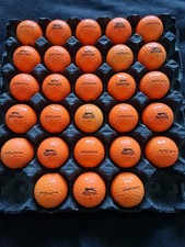 28 x SLAZENGER V300 SOFT ORANGE MINT CONDITION GOLF BALLS 