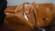 Wilson Showman Leather Tennis Bag