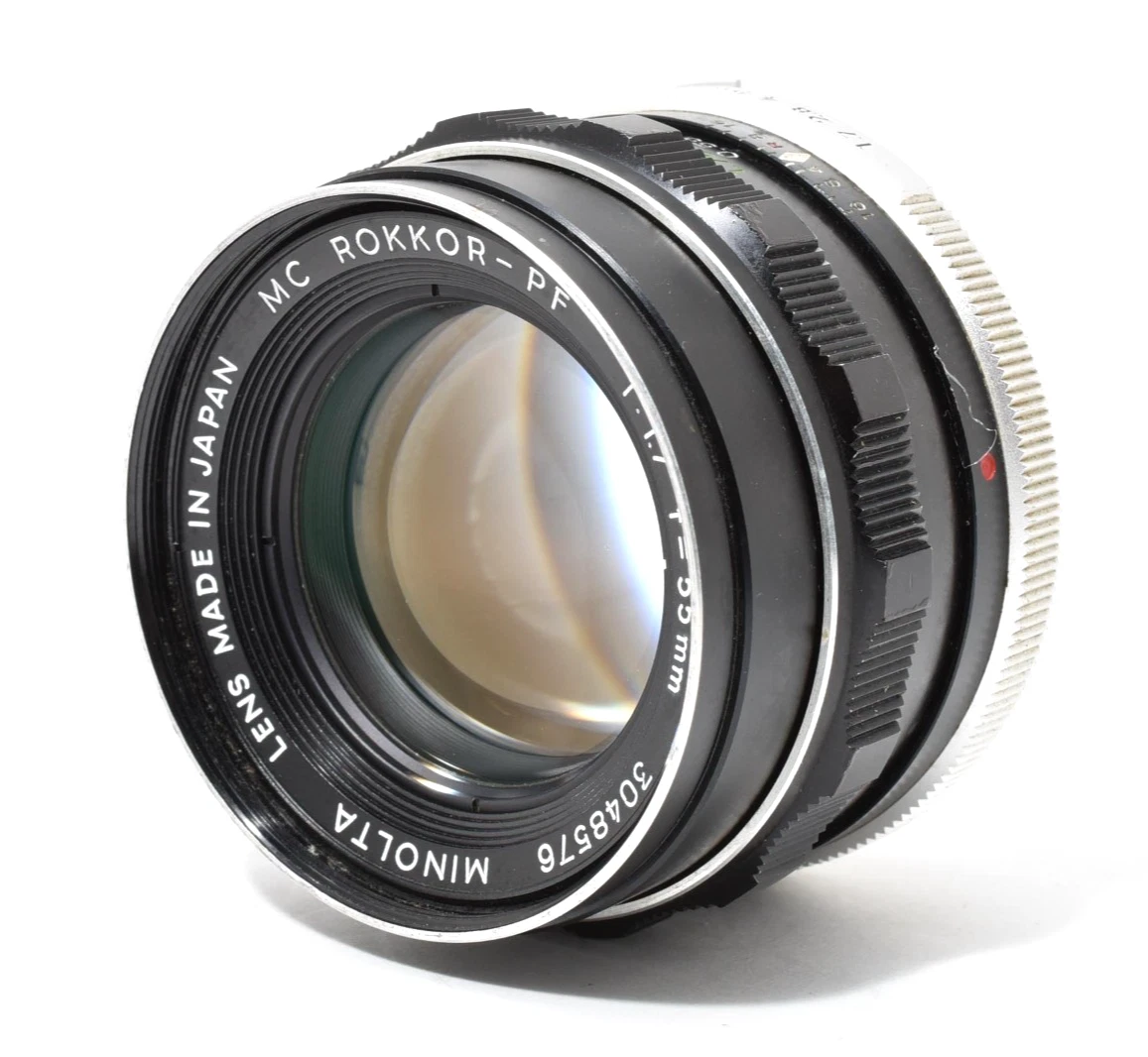 Minolta Rokkor PF 55mm Camera Lenses for sale | eBay