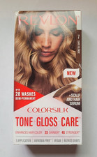 Revlon Colorsilk TONE GLOSS CARE In Dark Blonde 7  Scalp Serum - Sealed Box