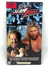 Vintage WCW Slamboree 1999 VHS Diamond Dallas Page Kevin Nash Wrestling Tape