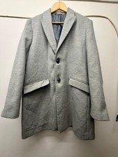 Men Overcoat Size Xl Colour Light Grey