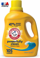 Clean Burst, 105 Loads Liquid Laundry Detergent, 105 Fl Oz 0.14 per gallon