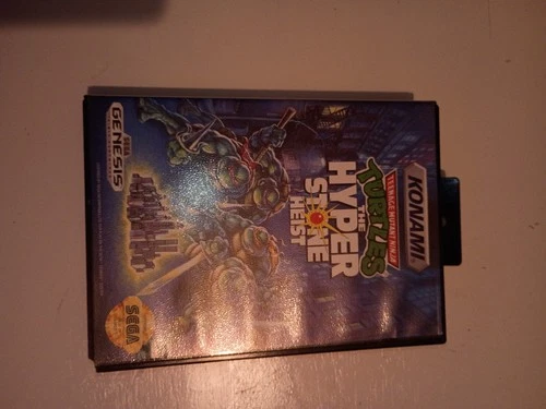 Teenage Mutant Ninja Turtles: The Hyperstone Heist (Genesis, 1992) CIB 
