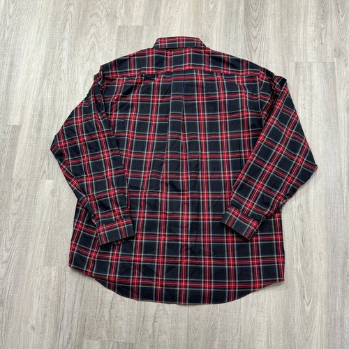 Brooks Brothers Hemd Herren Extra Large XL rot Gingham kariert kariert langarm - Bild 6 von 8