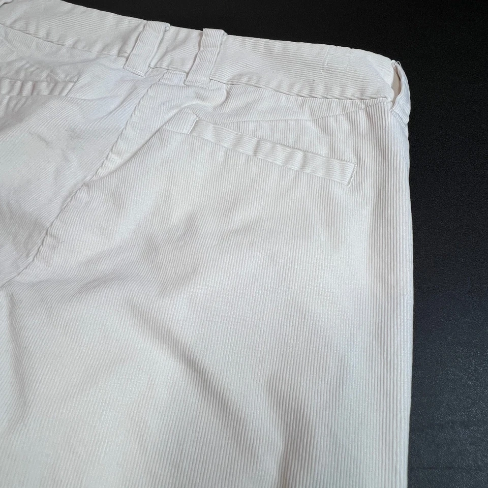 J. Crew City Fit Corduroy Pants Women's Size 6T Off White Bootcut Casual - Image 3 of 4