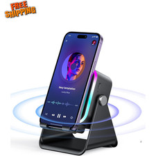 Induction Speaker with Phone Stand 5 in 1 Wireless Induction Bluetooth Audio ...