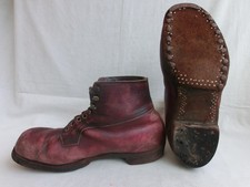 Wehrmacht Heer - Paar Schn&uuml;rschuhe  - Gr. ca. 45 - priv. Beschaffung - 1937er J.