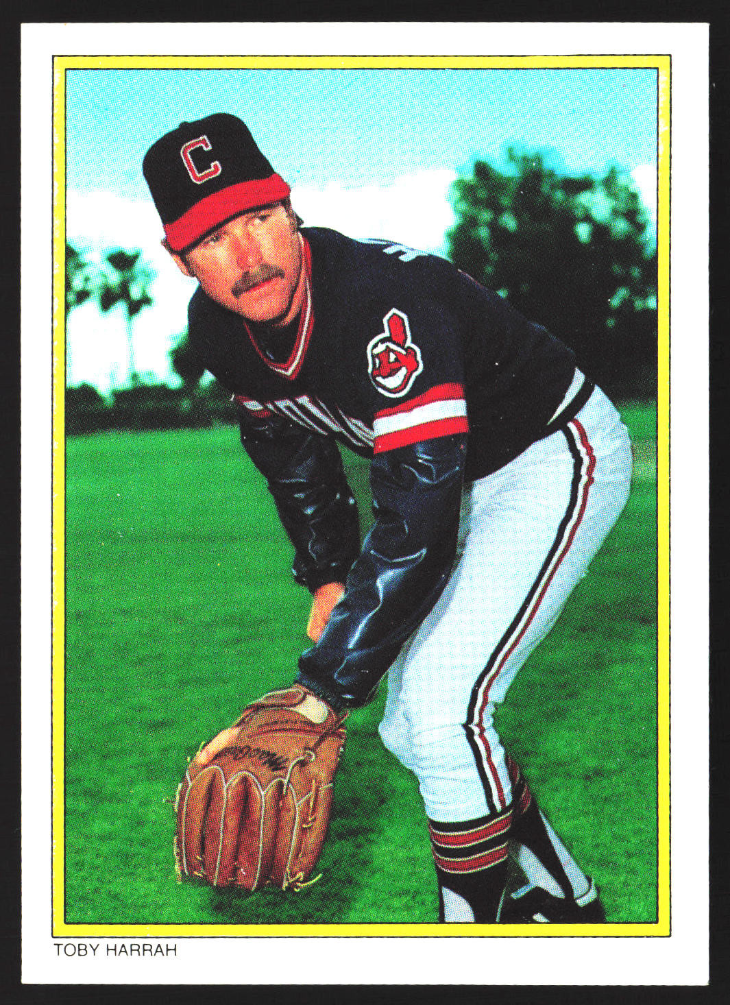 1983 Topps Toby Harrah #13 All-Star Edition Cleveland Indians Baseball Card