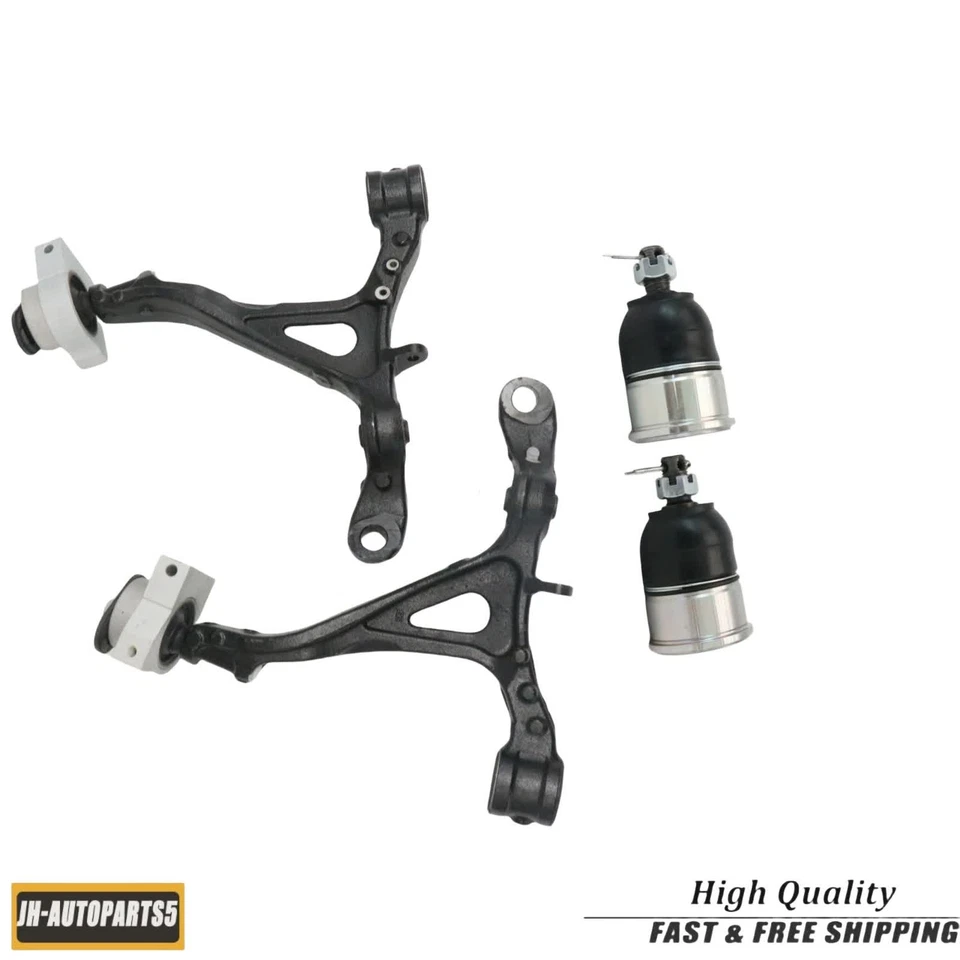 Fits 2009-2014 ACURA TL 4Pcs Front Lower Control Arms+ Lower Ball Joints - Imagem 4 de 4