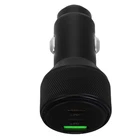  Car Charger Adapter Aluminum Alloy Fast Charging For Phones Threaded For Easy