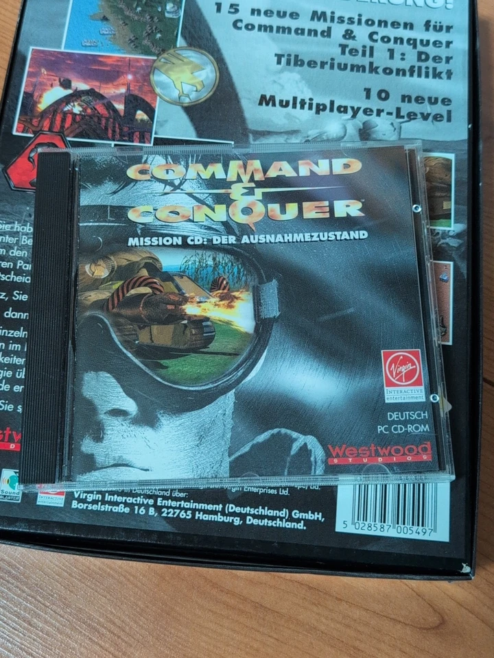 Command Conquer Mission CD Der Ausnahmezustand - PC Big Box  - Bild 3 von 4