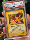 NEW CERT SWIRL 2000 POKEMON PROMO BLACK STAR #24 BIRTHDAY PIKACHU-HOLO PSA 9