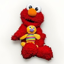 2000 Y2K VTG Applause Elmo  Baby David Plush Toy USED HTF Sesame Street Henson