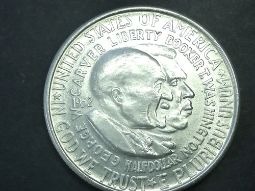 Photo of a 1952-P Washington Carver Commemorative from an eBay listing that sold on Jul 18, 2026