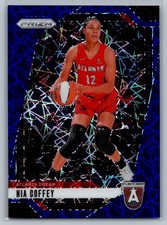 Nia Coffey 2024 Panini Prizm WNBA #71 Blue Velocity Prizms Atlanta Dream