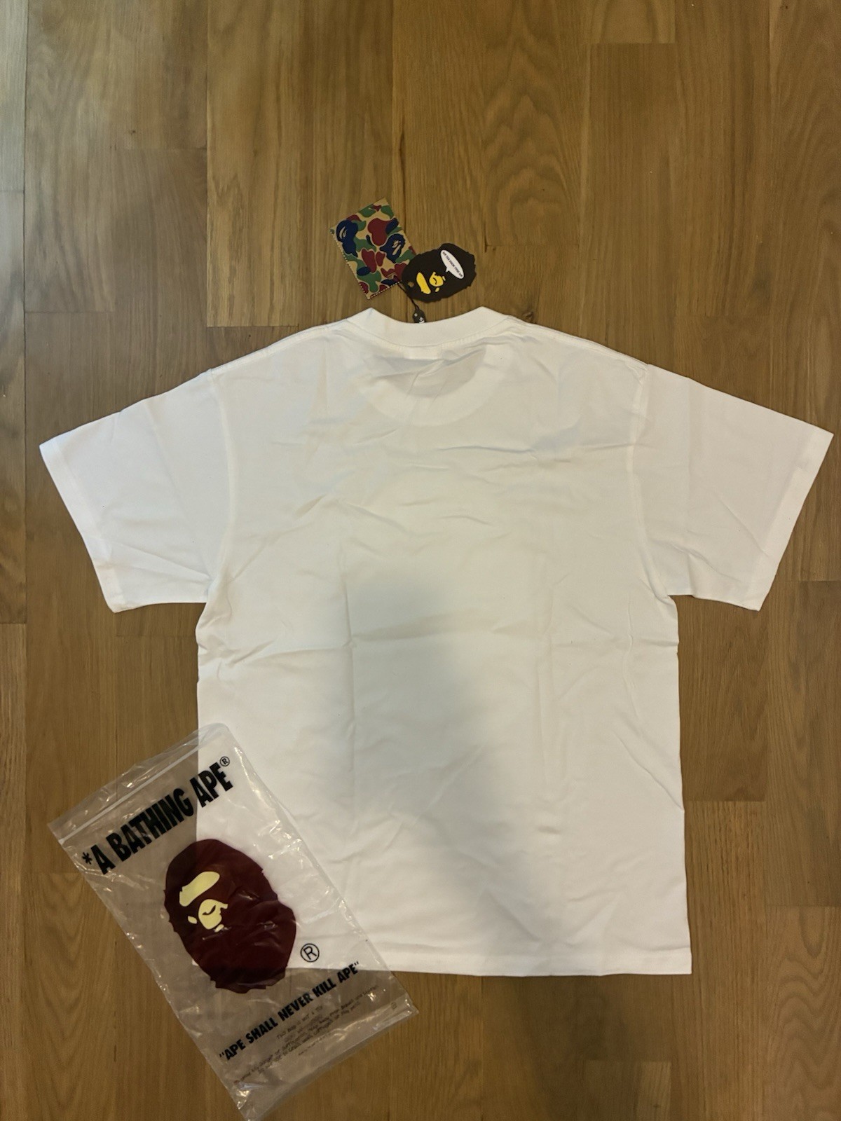 BAPE A Bathing Ape Check by Bathing Tee