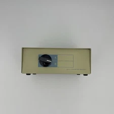 Kentek BNC 2 Way Manual Data Transfer Switch Box Port for Display Monitor CCTV