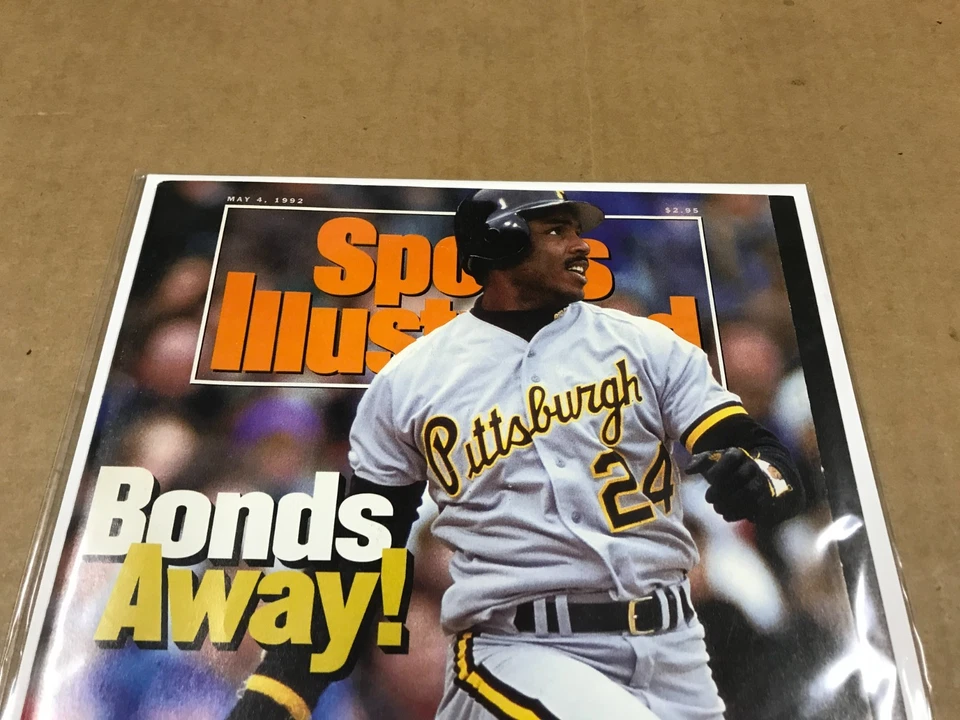 VTG Sports Illustrated Magazine - "Bonds Away!" - May 4, 1992 - Image 2 of 4