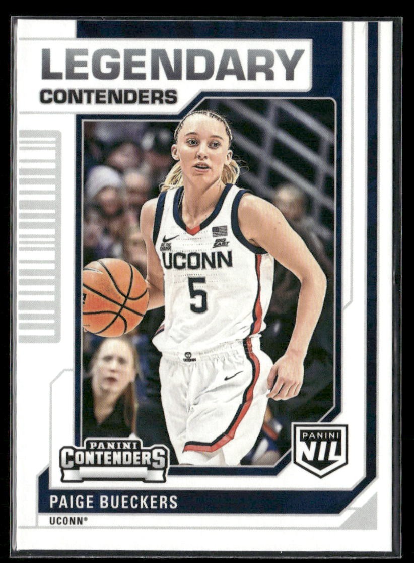2024-25 Panini UCONN Collegiate #50 Paige Bueckers - Legendary 