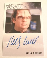 2014 Star Trek Voyager Kelly Connell as Sklar Autograph Card