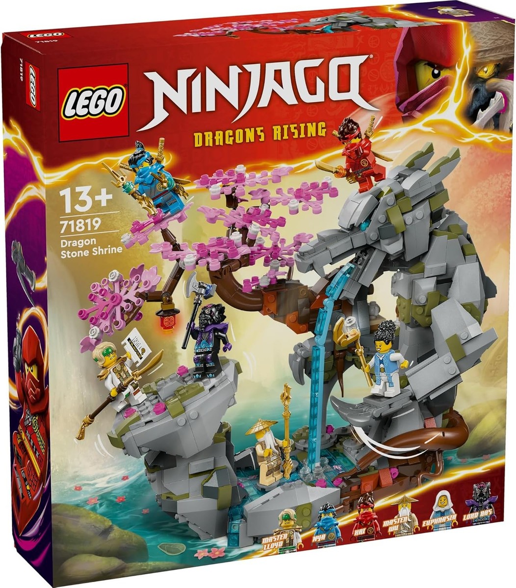 【激レア】志魂の道 ジグノシス LEGO Ninjago Dragons Rising Dragon Stone Shrine Toys 71819