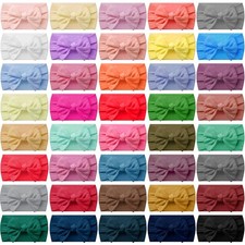 Baby Girl Hairband, 42 Pcs Nylon Headbands with Bows Knotted Children Soft Ha...
