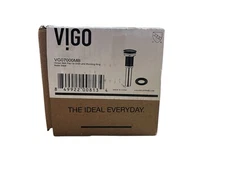Vigo VG07000MB Vessel Bathroom Sink Pop-Up Drain & Mounting Ring Matte Black