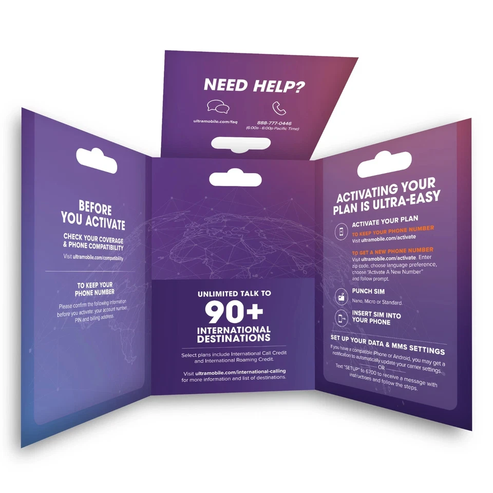 $24/mo. Ultra Mobile Prepaid Plan: Unlimited Talk, Text & 12GB 5G • 4G LTE Data - Image 4 of 4