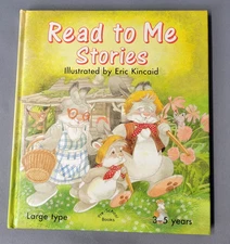 Vintage 1990 Read To Me Stories Brimax Book Hardcover Childrens Kids Bunnies