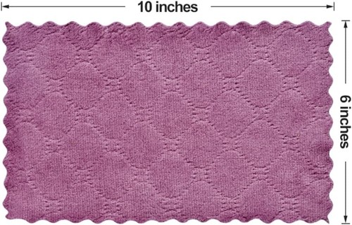12PCS Kitchen Towels Dish Towels, Multipurpose 10 inches x 6 inches, Purple - Picture 2 of 7