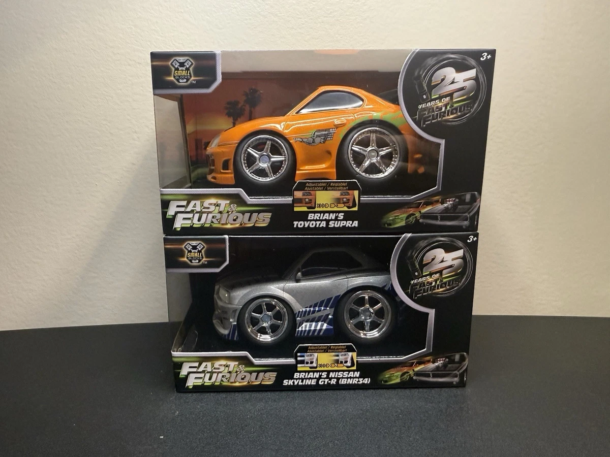 Jada 1:28 25 Years Of Fast & Furious 2026 Small Blocks Set Supra