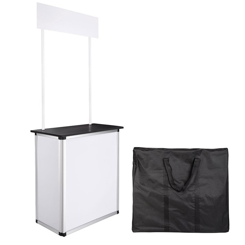 InstaHibit Popup Promotion Counter Booth Display Banner Stand Tradeshow Aluminum