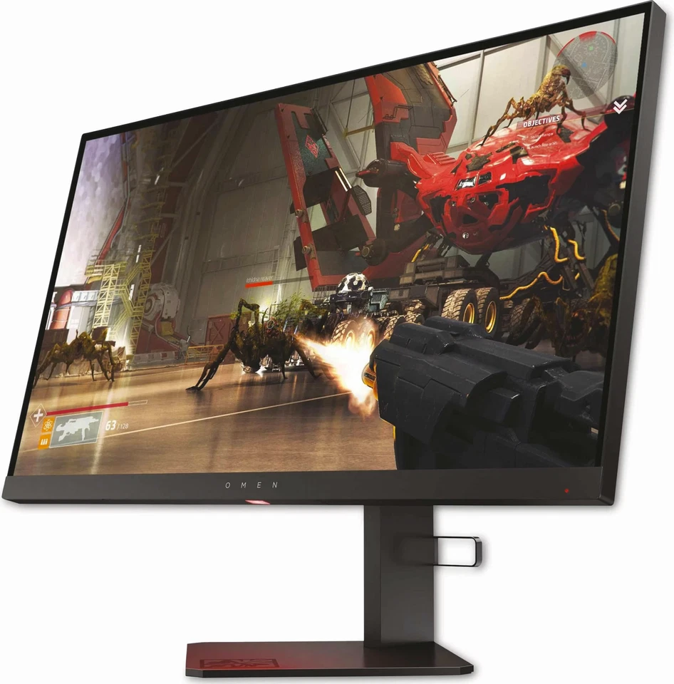 HP Omen X 25F 240Hz 24,5 Zoll 1920x1080 FullHD LED LCD Monitor - Schwarz - Bild 2 von 4