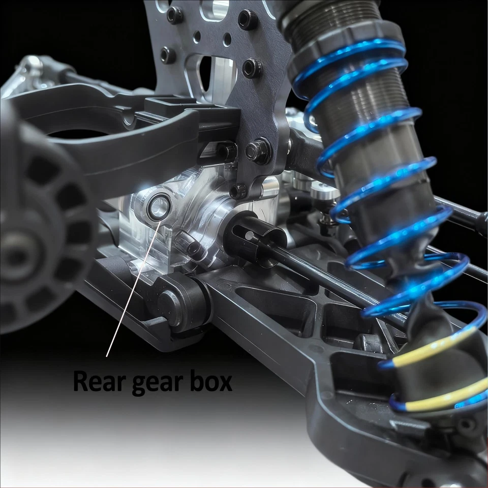 VITAVON CNC Au7075 Gear Box For TEKNO MT48 2.0 1/8 TKR9416B - Image 4 of 4