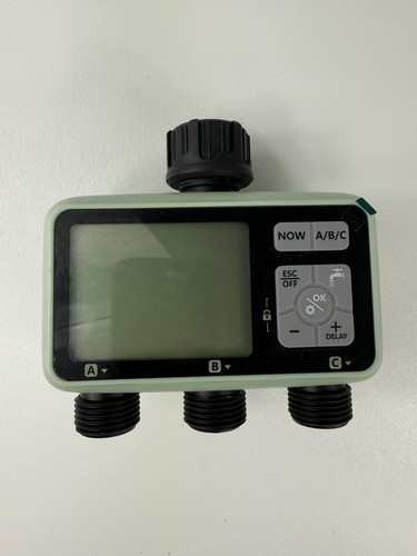 CROSOFMI 3 Outlet Watering Sprinkler Programmable Garden Hose Digital Timer - Picture 3 of 7