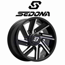 Sedona Front Chopper Black Wheel for 2019 Polaris RZR XP 4 1000 EPS Dynamix dt