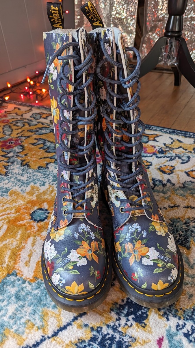 dr martens boots womens size 7 zipper | eBay