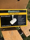 NEW IN BOX Emerald Lighting P5012 W ,White Track Fixture Round back  w/ Baffle