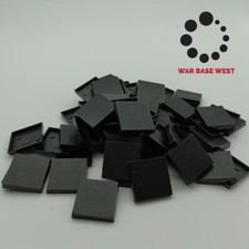 Lot Of 60 25mm Square Bases Used For Warhammer Fantasy Saurus Orc Chaos