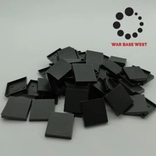 Lot Of 60 25mm Square Bases Used For Warhammer Fantasy Saurus Orc Chaos