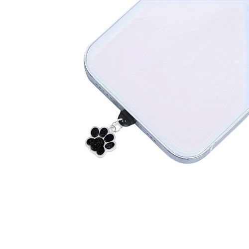 1PC Cat Claw Phone Dust Plug Pendant For Phone Samsung Type-C Interface*Q - Zdjęcie 3 z 9