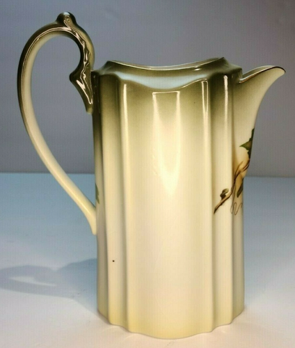 A & C Bavaria Pitcher Tea Pot Vase - Porcelain Grape Pattern - Picture 7 of 8