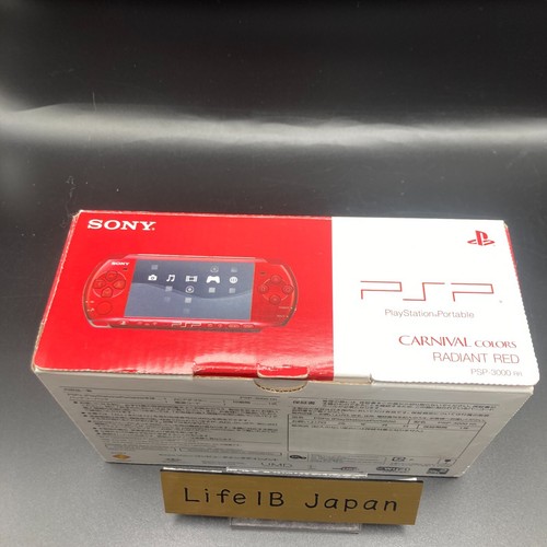 Consola portátil Sony PSP 3000 roja radiante - Sistema de juegos portátil PlayStation - Imagen 12 de 22