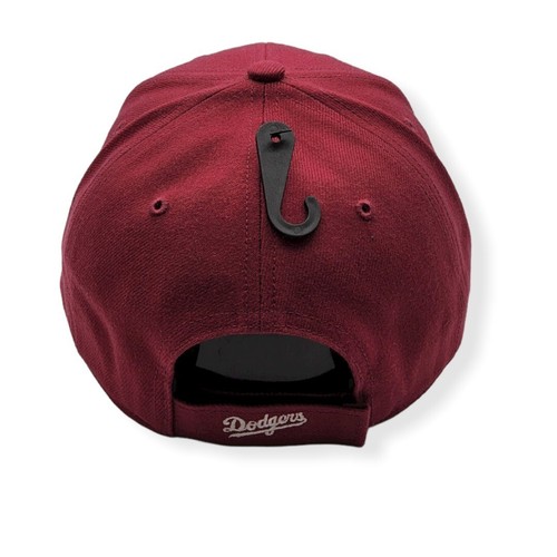 '47 Los Angeles Dodgers MVP Cardinal Red Adjustable Hat Cap - Picture 4 of 6