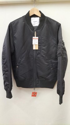 Japan Used Fashon] Re Room Black Ma-1 Nylon Jacket With Tag | eBay
