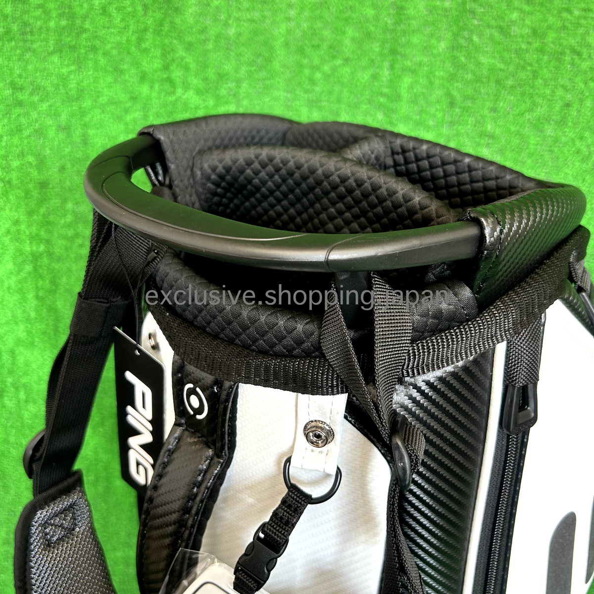 Ping Golf HOOFER TOUR Stand Bag White 9.5 Ping Golf HOOFER TOUR Stand Bag White 9.5